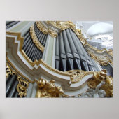 Hofkirche Germany Pipe Organ Poster (Voorkant)