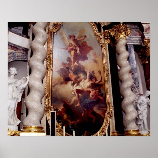 Hofkirche Kapel in het Residenz Palace, Poster (Voorkant)