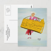 Hofmusikant Briefkaart (Voorkant / Achterkant)