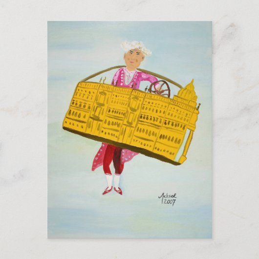 Hofmusikant Briefkaart (Voorkant)