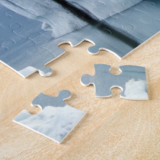 Höfn IJsland Icebergs & Lake Blue Ice Glacier Legpuzzel (Zijkant)