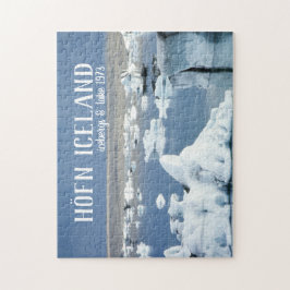 Höfn IJsland Icebergs & Lake Blue Ice Glacier Legpuzzel