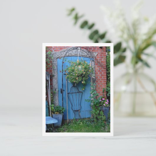 Hoftür in Fischhude Briefkaart (Staand voorkant)