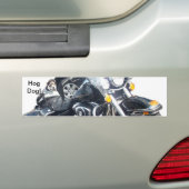 Hog Dog Bumpersticker (Op auto)