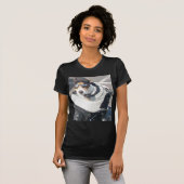 Hog Dog Dames T-shirt (Voorkant volledig)