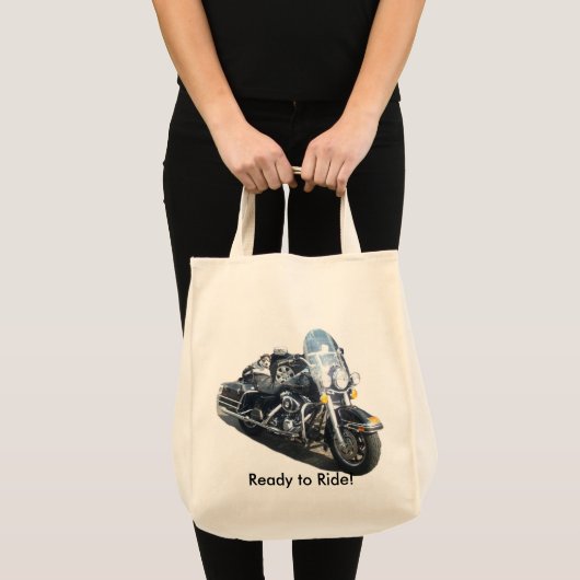 Hog Dog - Klaar om te rijden! Tote Bag (Voorkant (product))