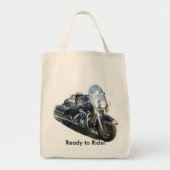 Hog Dog - Klaar om te rijden! Tote Bag (Voorkant)