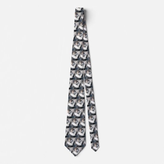 Hog Dog Necktie Stropdas (Voorkant)