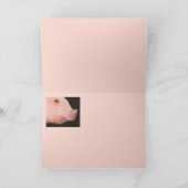 hog - en cichorei - vriendenkaart kaart (Binnen)