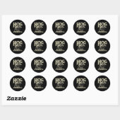 Hog Exterminator - Boar Hunting Wild Hog Hunter Ronde Sticker (Vel)