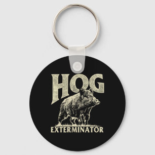 Hog Exterminator - Boar Hunting Wild Hog Hunter Sleutelhanger