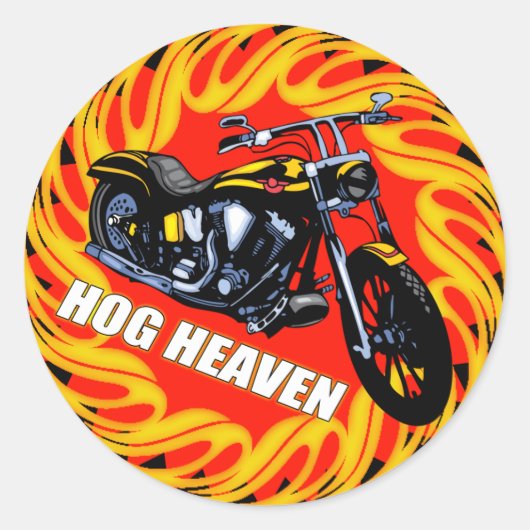 Hog Heaven Sticker (Voorkant)