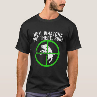 Hog Hunter Hunter Whatchya heeft er Bud Pig T-shirt