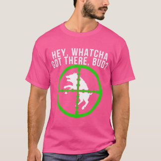 Hog Hunter Hunter Whatchya heeft er Bud Pig T-shirt