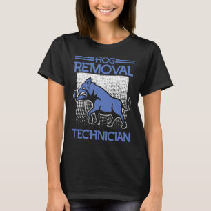 Hog Hunter, technicus voor het afvangen van varken T-shirt