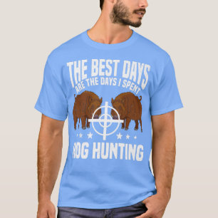 Hog Huntin Boar Pig Hunter Premier T-shirt
