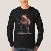Hog Hunting Adventure for Boar Hunter and Boar Hun T-shirt (Voorkant)