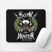Hog Hunting Fun Boar Hunter Gift Muismat (Met muis)
