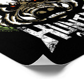 Hog Hunting Fun Boar Hunter Gift Poster (Hoek)