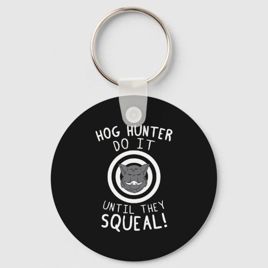 Hog Hunting Sleutelhanger (Voorkant)