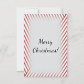 Hog Pet Snowman Bedankkaart (Achterkant)