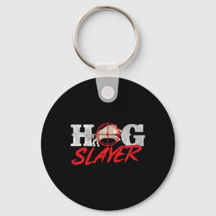 Hog Slayer - Zwijnenjacht Wild Hog Hunter Sleutelhanger
