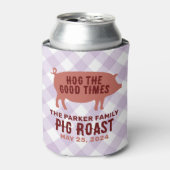 Hog the Good Times Pig Roast Blikjeskoeler (Blikje Voorkant)