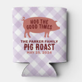 Hog the Good Times Pig Roast Blikjeskoeler (Achterkant)