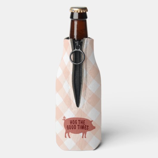 Hog the Good Times Pig Roast Flesjeskoeler (Fles Achterkant)