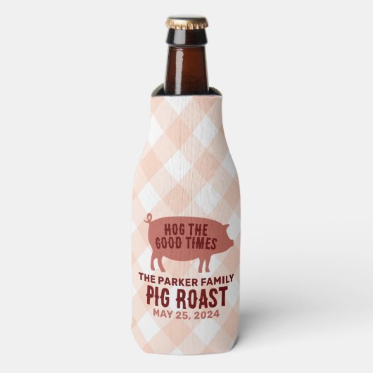Hog the Good Times Pig Roast Flesjeskoeler (Fles Voorkant)