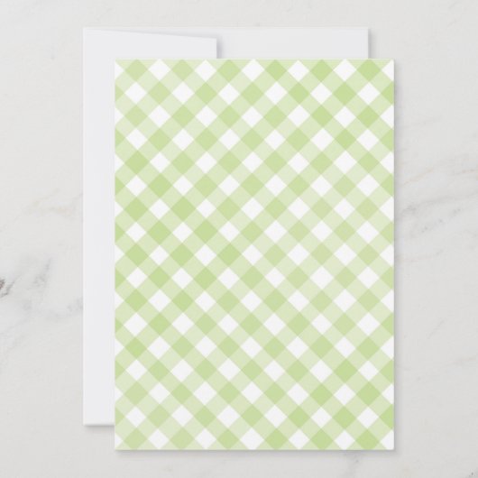 Hog the Good Times Pig Roast Kaart (Achterkant)