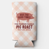 Hog the Good Times Pig Roast Seltzer Blikjeskoeler (Achterkant)