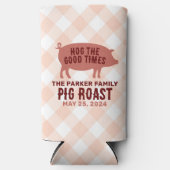 Hog the Good Times Pig Roast Seltzer Blikjeskoeler (Voorkant)