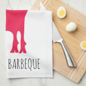 Hog Wild Barbeque Keuken Handdoek (Quarter Fold)