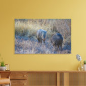 Hog Wild Canvas Afdruk (Insitu (Woonkamer))