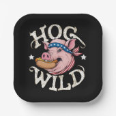 Hog Wild Papieren Bordje (Voorkant)