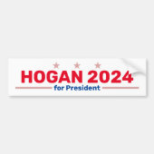 Hogan 2024 bumpersticker (Voorkant)