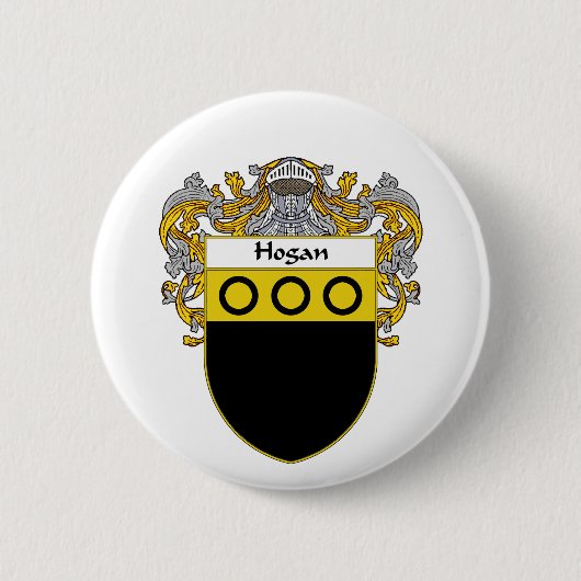 Hogan Coat of Arms (Beheerd) Ronde Button 5,7 Cm (Voorkant)