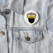 Hogan Coat of Arms (Beheerd) Ronde Button 5,7 Cm (In situ)