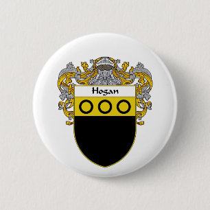Hogan Coat of Arms (Beheerd) Ronde Button 5,7 Cm