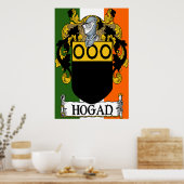 Hogan Coat of Arms Irish Flag Print (Keuken)