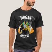 Hogan Crest Coat of Arms *Locatie toevoegen* T-Shi T-shirt (Voorkant)
