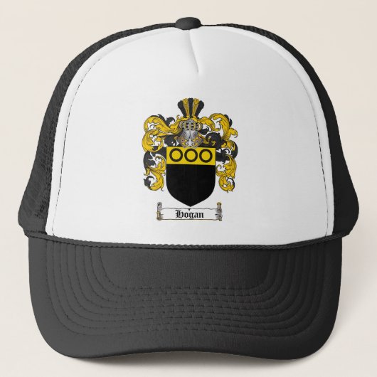 HOGAN FAMILIE CREST - HOGAN COAT VAN WAPENS TRUCKER PET (Voorkant)