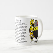 Hogan Family Coat of Arms mok (Voorkant rechts)