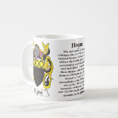 Hogan Family Coat of Arms mok (Voorkant links)