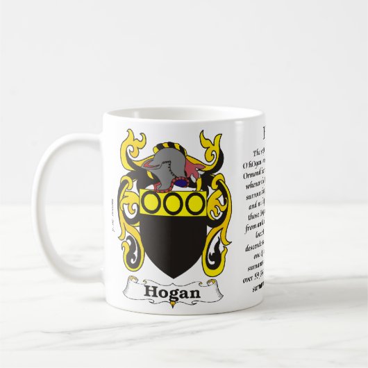 Hogan Family Coat of Arms mok (Links)