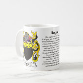 Hogan Family Coat of Arms Mok (Voorkant links)