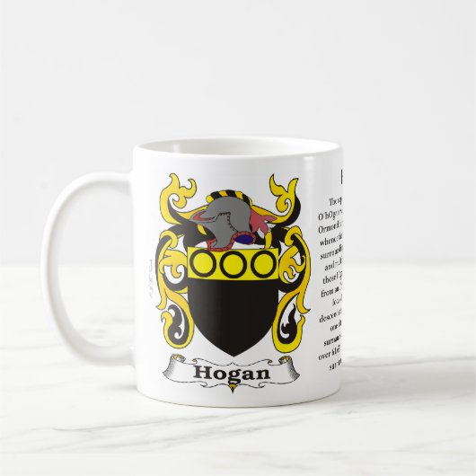 Hogan Family Coat of Arms Mok (Links)