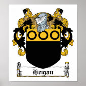 Hogan Family Crest Poster (Voorkant)
