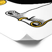 Hogan Family Crest Poster (Hoek)